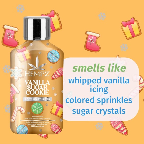 Hempz Mini Vanilla Sugar Cookie Body Moisturizer Limited Edition - Picture 3 of 6